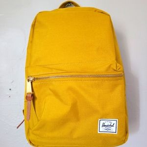 NWOT Herschel Mid-Vol Backpack Mustard Yellow
